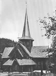 Hedal Stave Church Hedal Stave Church in Valdres Norway